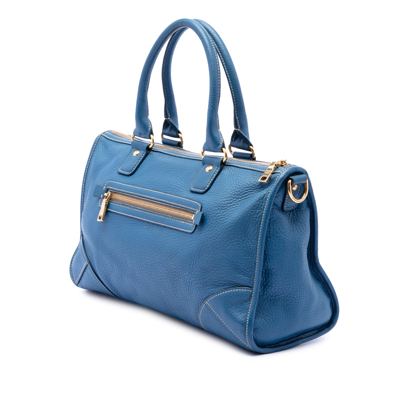 Vitello Daino Zip Top Satchel - Image 2