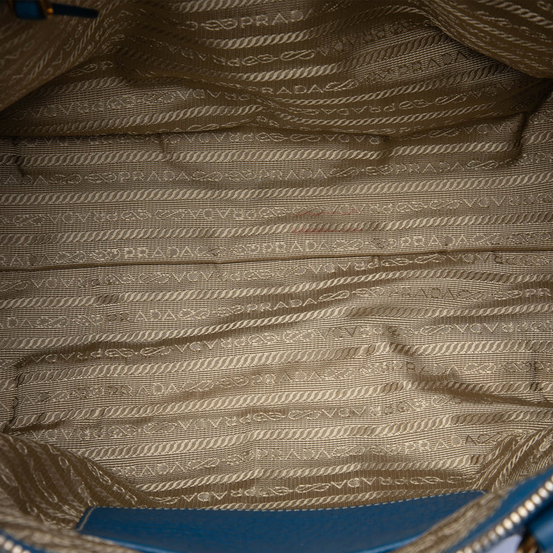 Vitello Daino Zip Top Satchel - Image 4