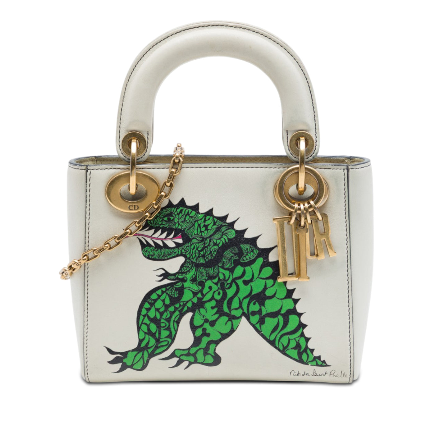 Limited Edition Niki De Saint Phalle Mini Calfskin Dragon Lady Dior - Image 1