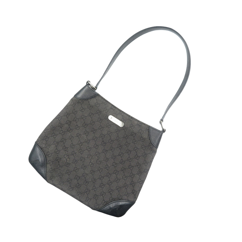 GG Denim Shoulder Bag - Image 10