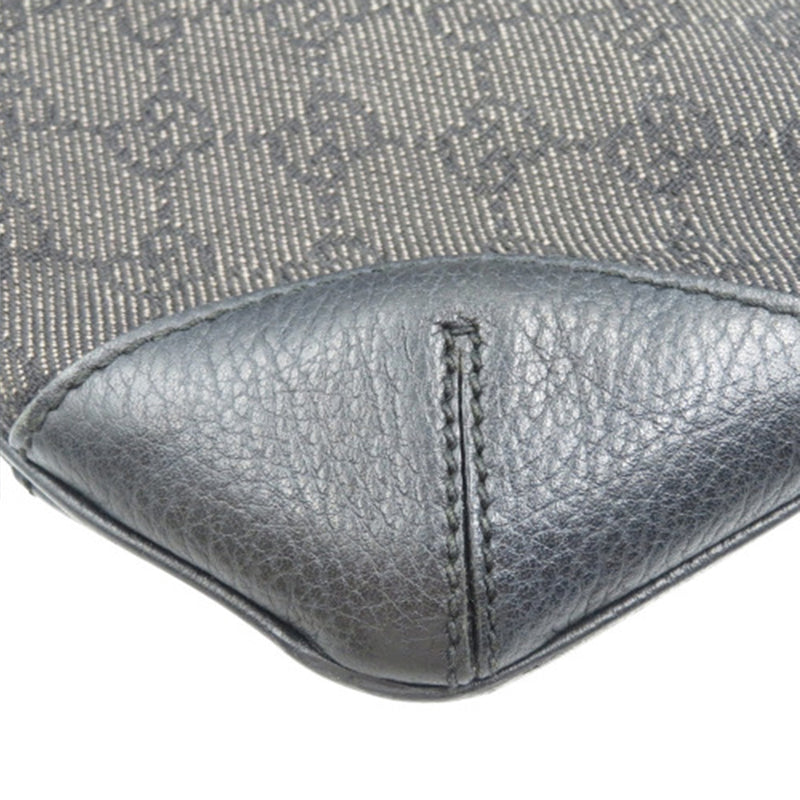 GG Denim Shoulder Bag - Image 9