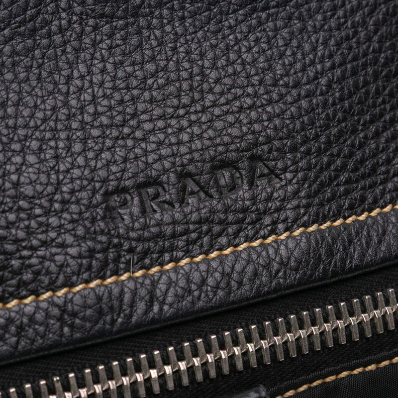 Leather and Tessuto Shoulder Bag - Image 7