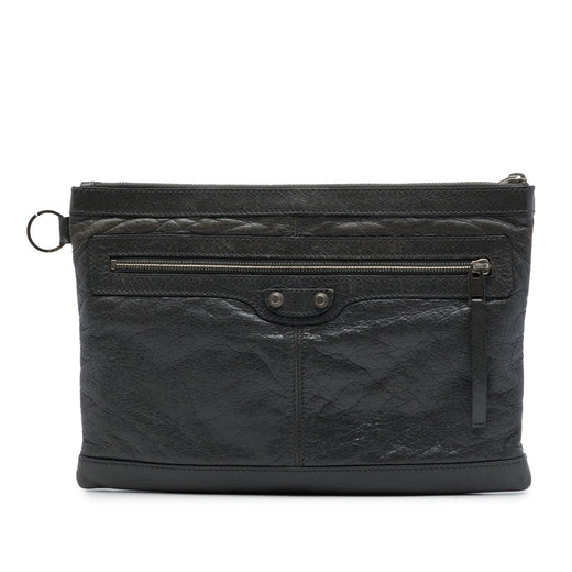 Lambskin Motocross Classic Clip Clutch M - Image 1