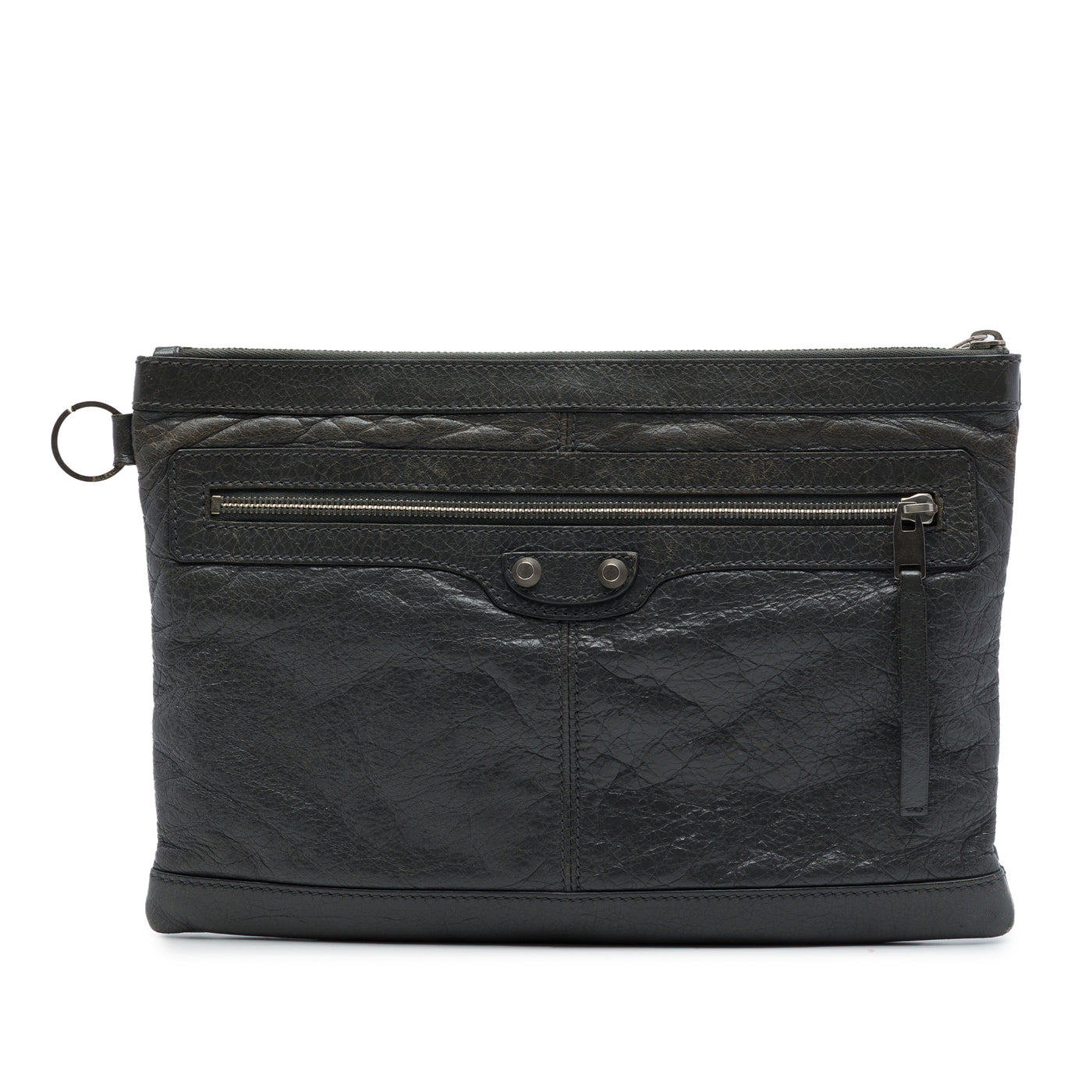 Lambskin Motocross Classic Clip Clutch M - Image 1
