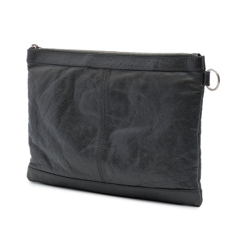 Lambskin Motocross Classic Clip Clutch M - Image 2