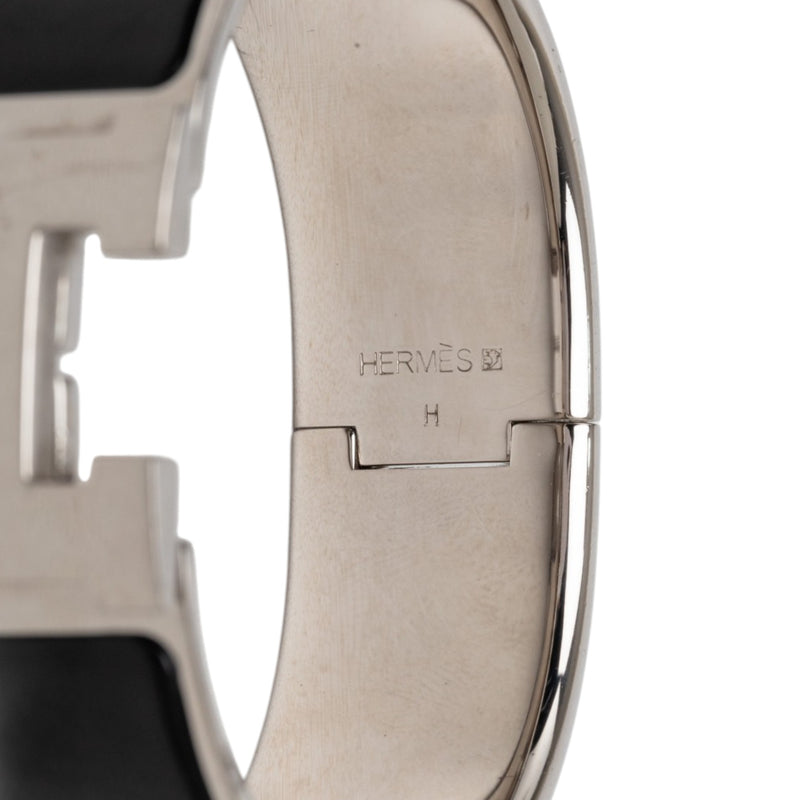 Wide Enamel Clic Clac H Bracelet PM - Image 4
