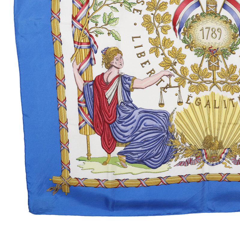 Republique Francaise Liberte Egalite Fraternite 1789 Silk Scarf - Image 6