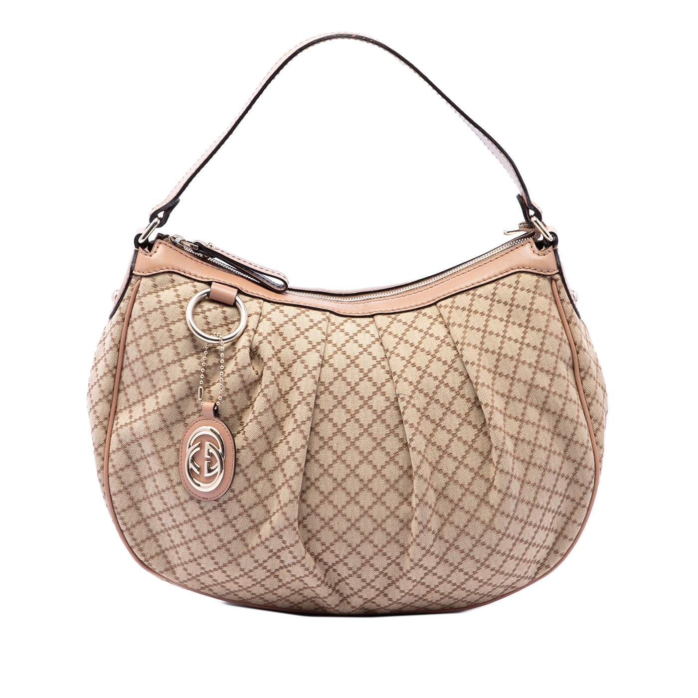 Diamante Canvas Sukey Shoulder Bag - Image 1