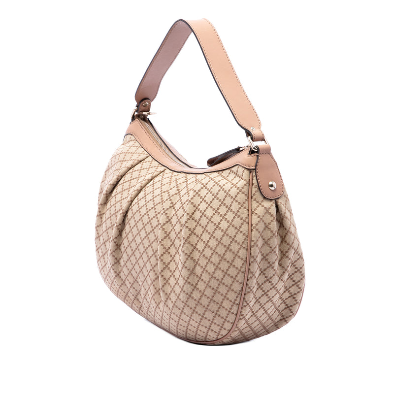 Diamante Canvas Sukey Shoulder Bag - Image 2
