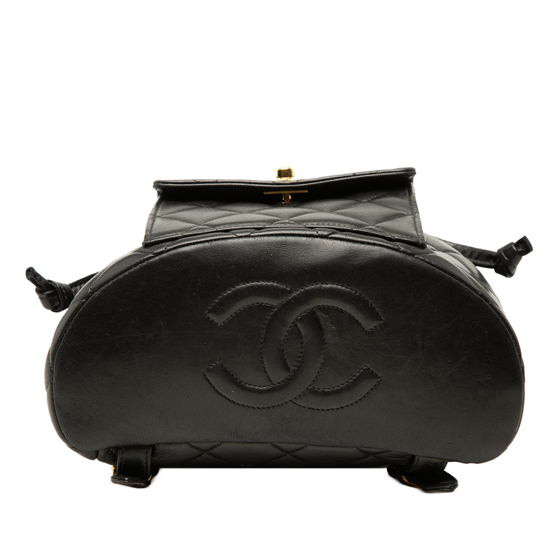 Medium Quilted Lambskin Duma Backpack - Image 3