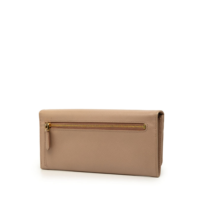 Saffiano Bow Continental Long Wallet - Image 2