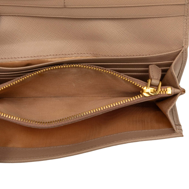 Saffiano Bow Continental Long Wallet - Image 4