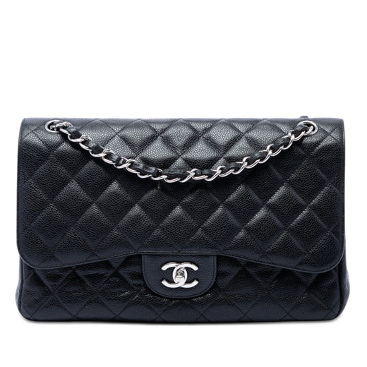 Jumbo Classic Caviar Double Flap - Image 1