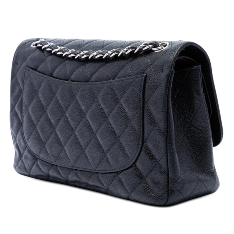 Jumbo Classic Caviar Double Flap - Image 2