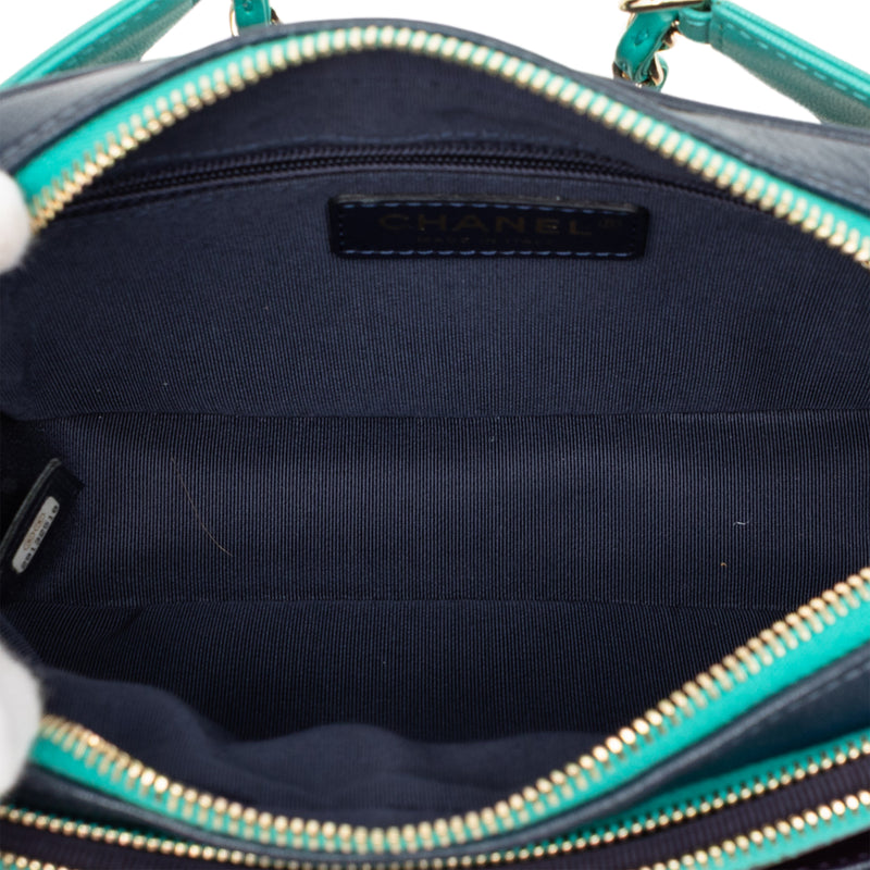 Tricolor Quilted Goatskin In and Out Belt Bag - Image 4