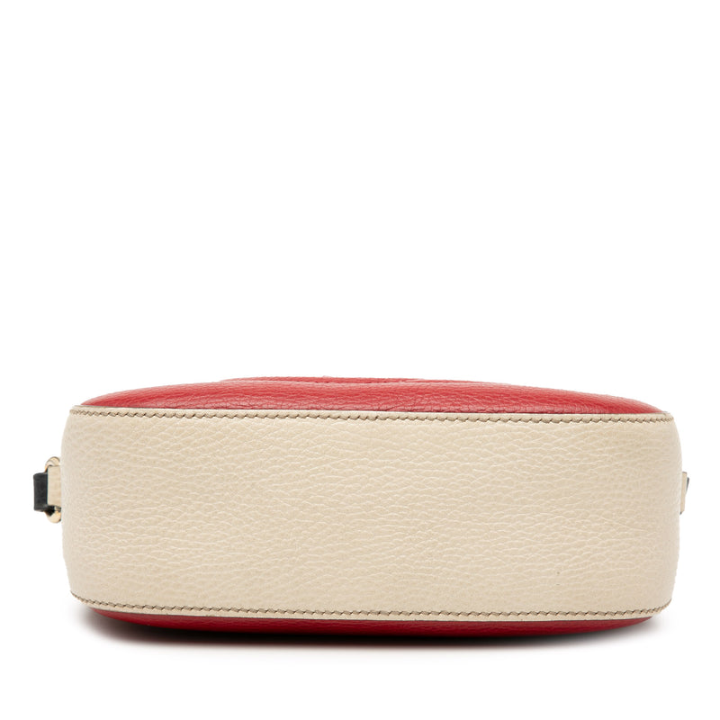 Small Tricolor Leather Soho Disco Crossbody - Image 3
