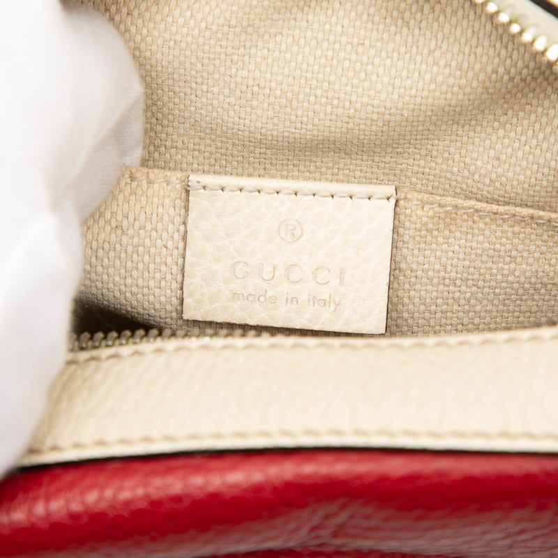 Small Tricolor Leather Soho Disco Crossbody - Image 5