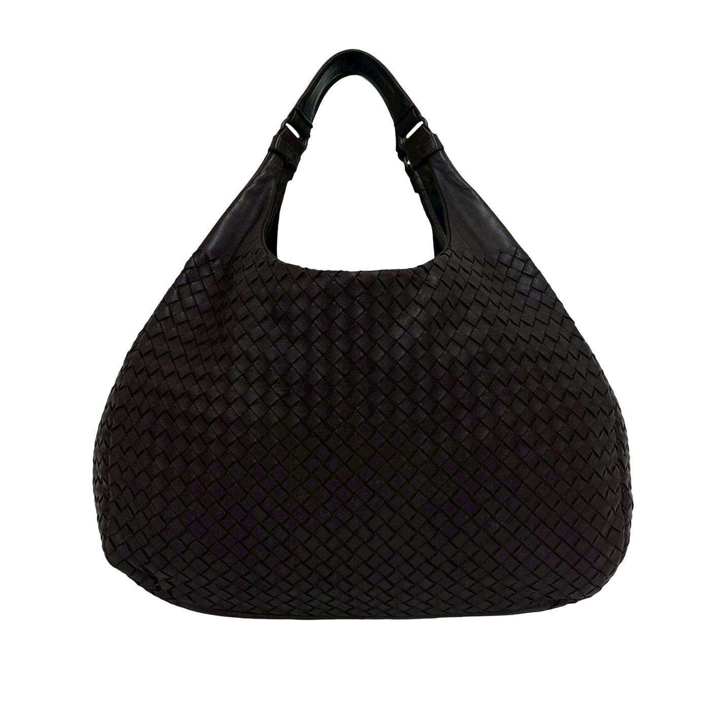 Large Nappa Intrecciato Campana Hobo - Image 1
