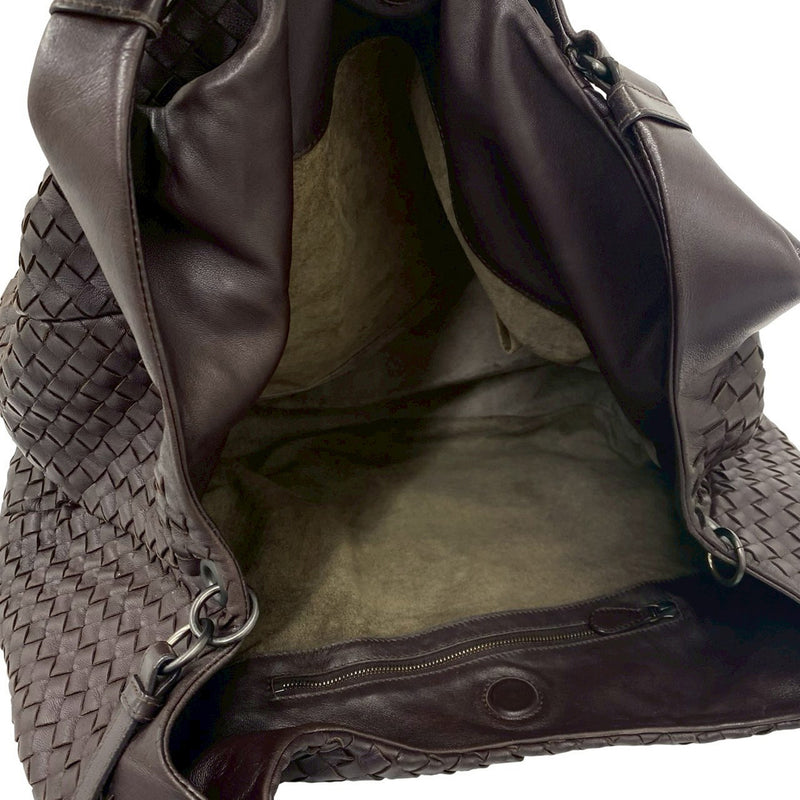 Large Nappa Intrecciato Campana Hobo - Image 3