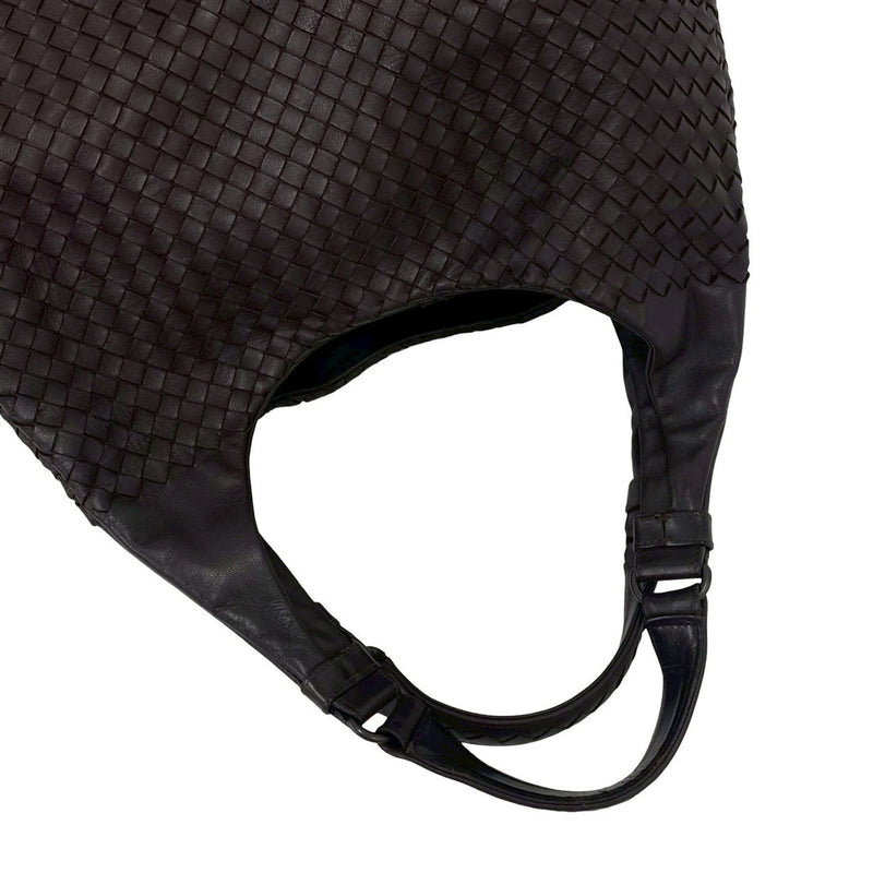 Large Nappa Intrecciato Campana Hobo - Image 9