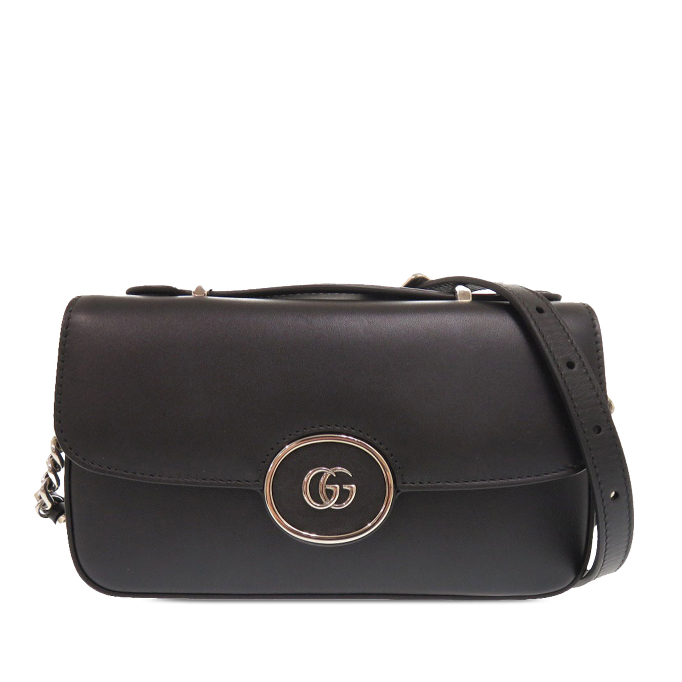 Mini Leather Petite GG Satchel - Image 1