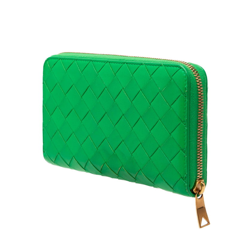Nappa Intrecciato Zip Around Wallet - Image 2