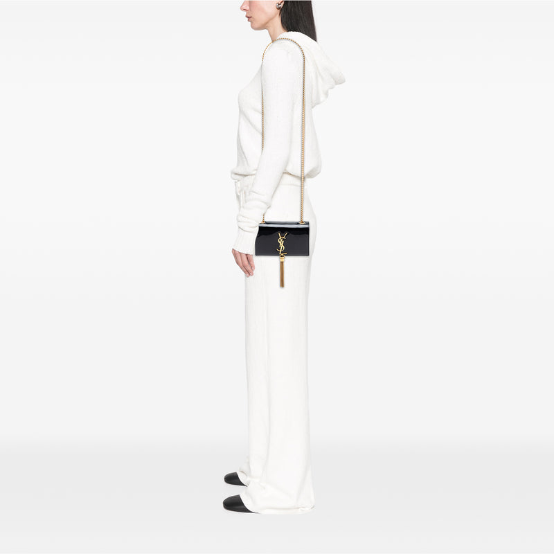 Small Patent Classic Monogram Kate Tassel Crossbody - Image 6