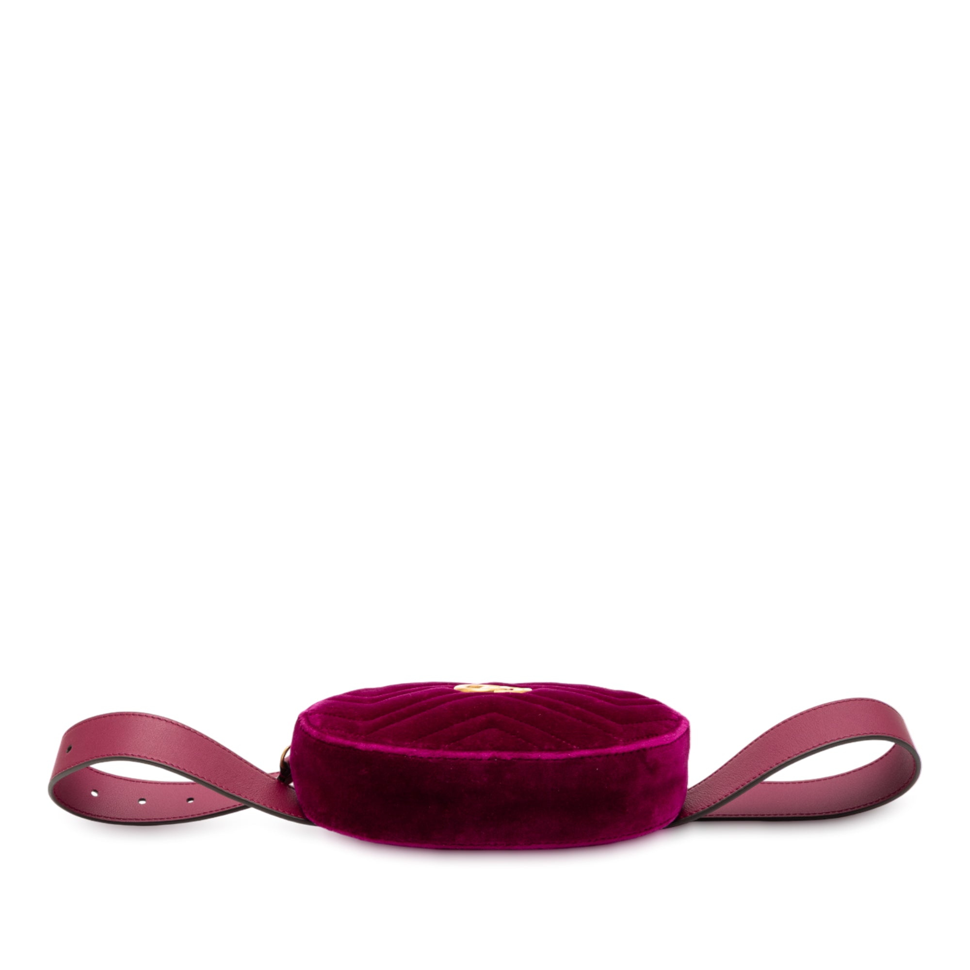 GG Marmont Matelasse Velvet Belt Bag - Image 3