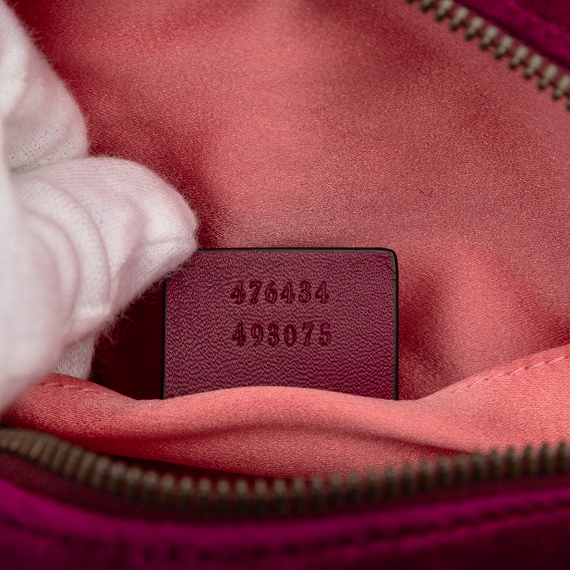 GG Marmont Matelasse Velvet Belt Bag - Image 6