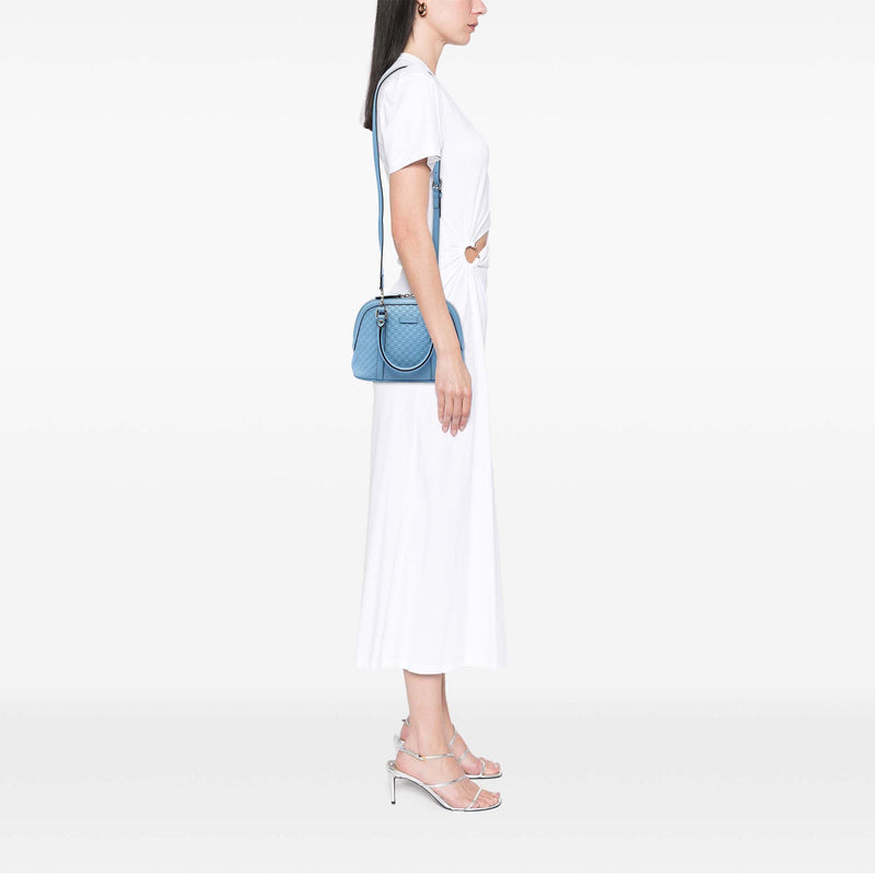 Mini Microguccissima Dome Satchel - Image 6