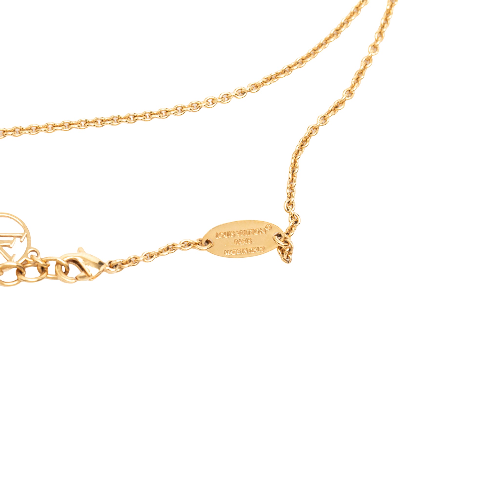Gold Plated Essential V Necklace - Image 3