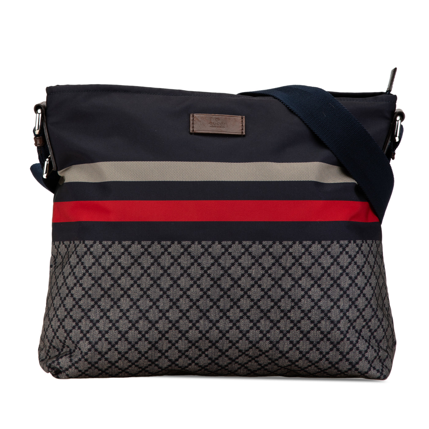 Diamante Nylon Web Crossbody - Image 1