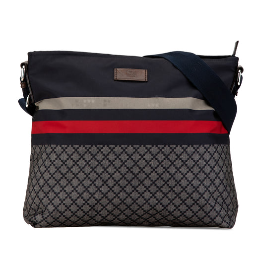 Diamante Nylon Web Crossbody - Image 1