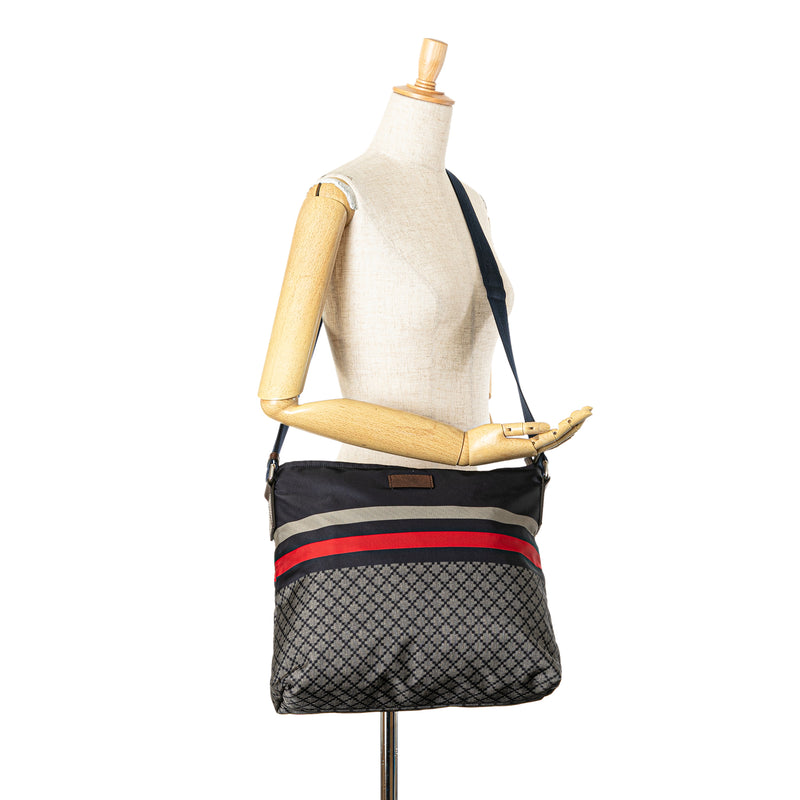 Diamante Nylon Web Crossbody - Image 7