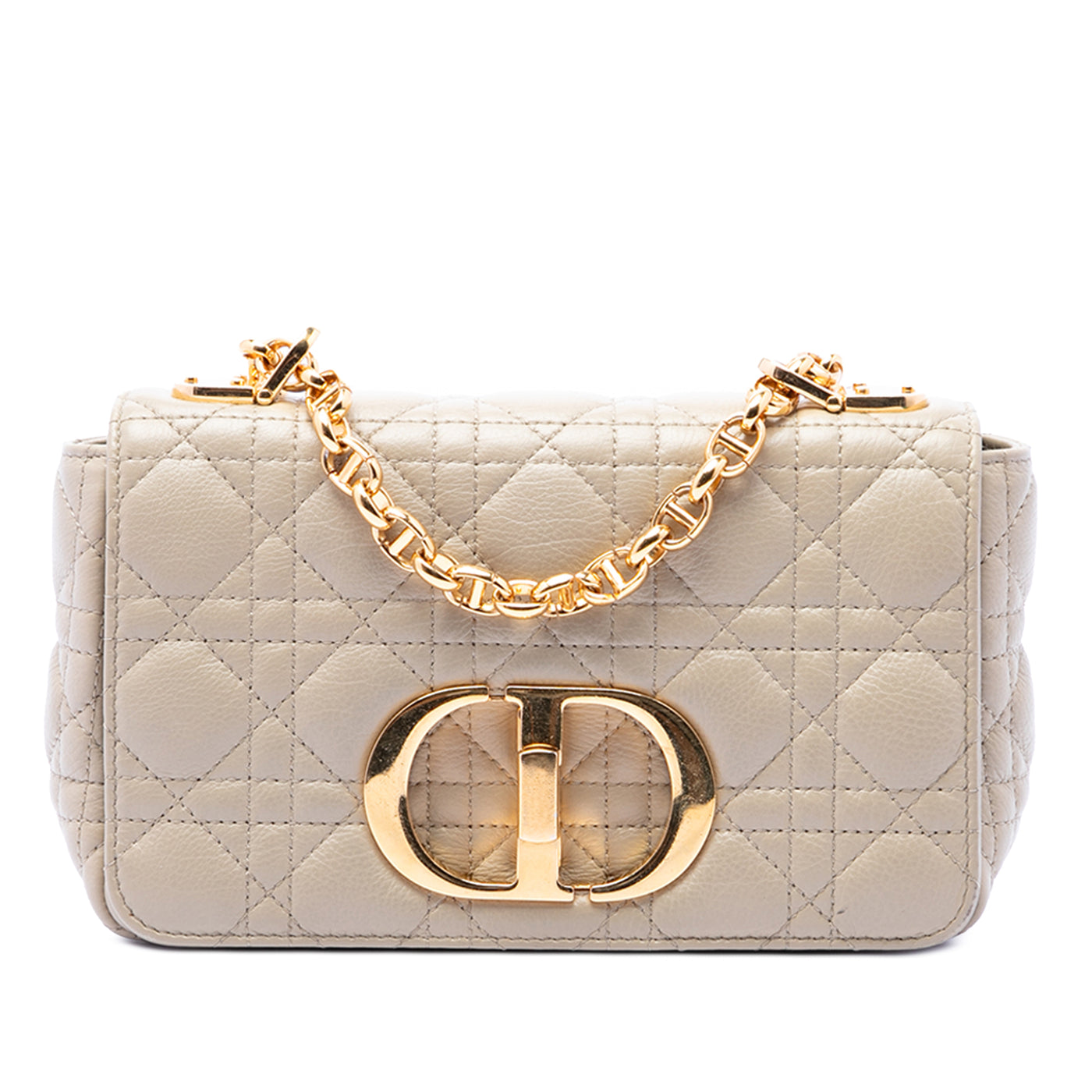 Small Calfskin Cannage Caro Crossbody - Image 1