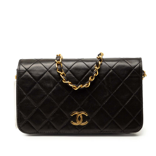 Mini CC Quilted Lambskin Full Flap - Image 1