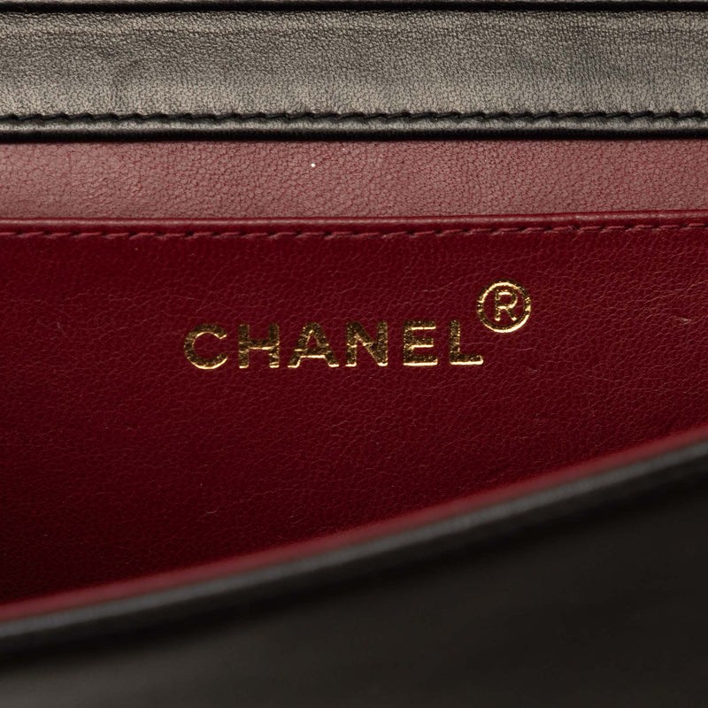 Mini CC Quilted Lambskin Full Flap - Image 4
