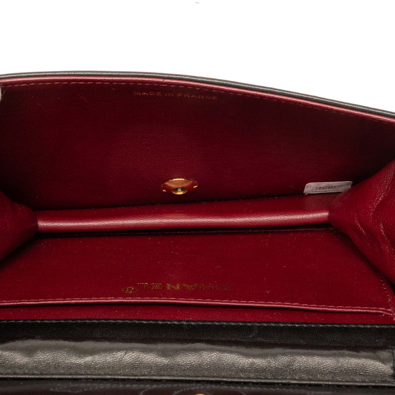 Mini CC Quilted Lambskin Full Flap - Image 5