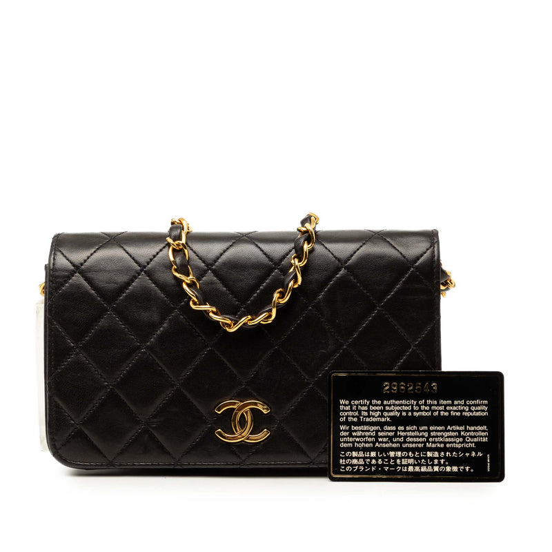 Mini CC Quilted Lambskin Full Flap - Image 7