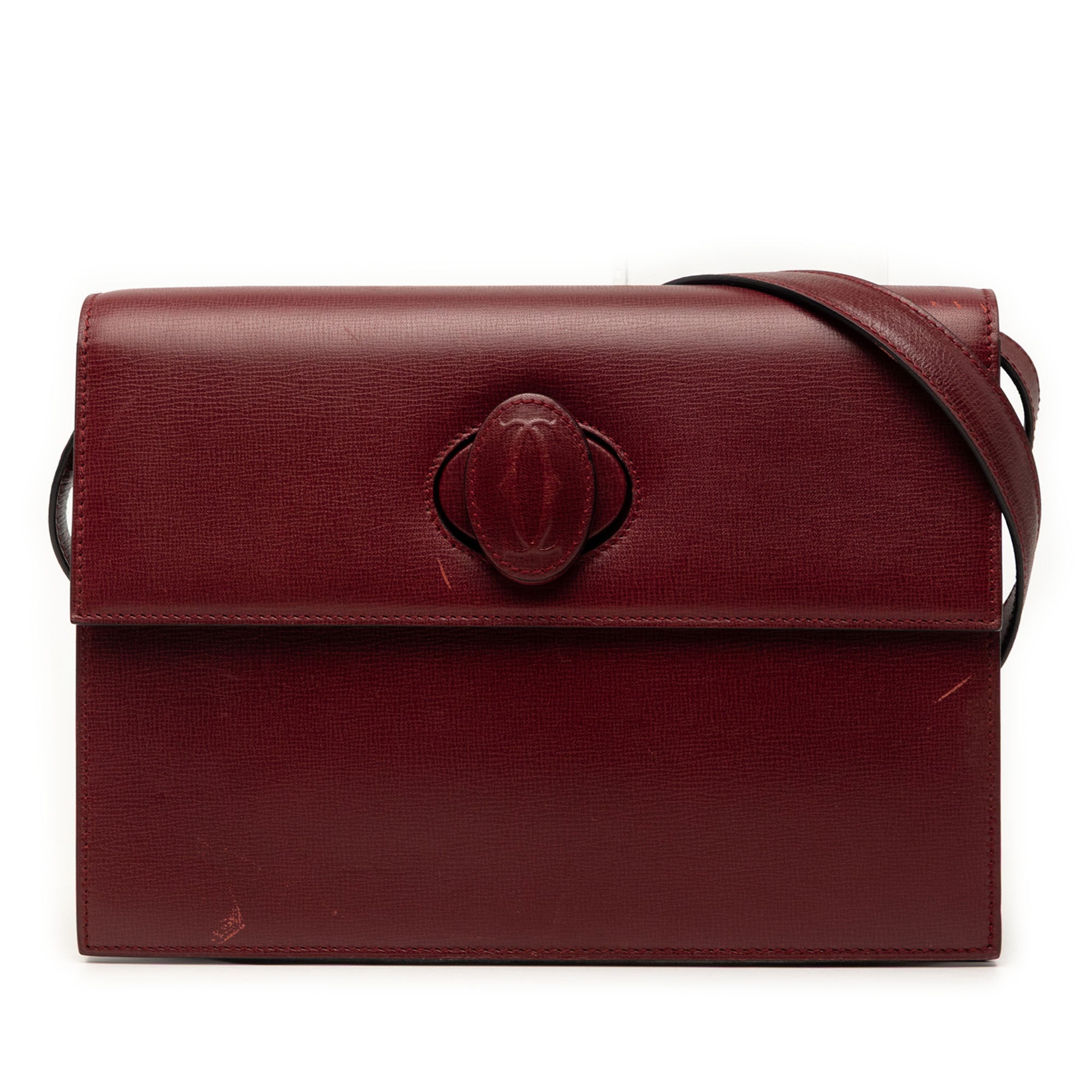 Leather Must De Cartier Crossbody - Image 1