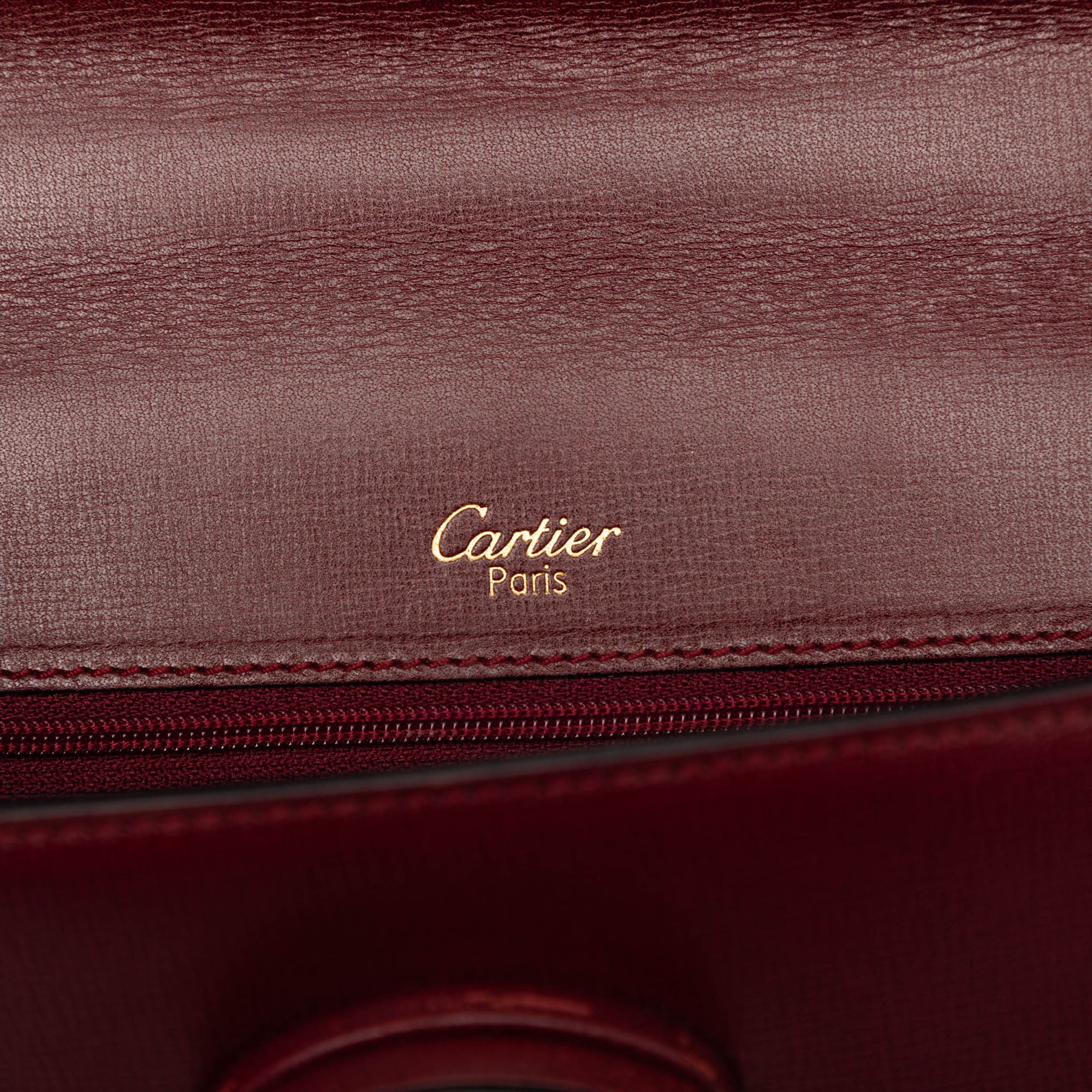 Leather Must De Cartier Crossbody - Image 5