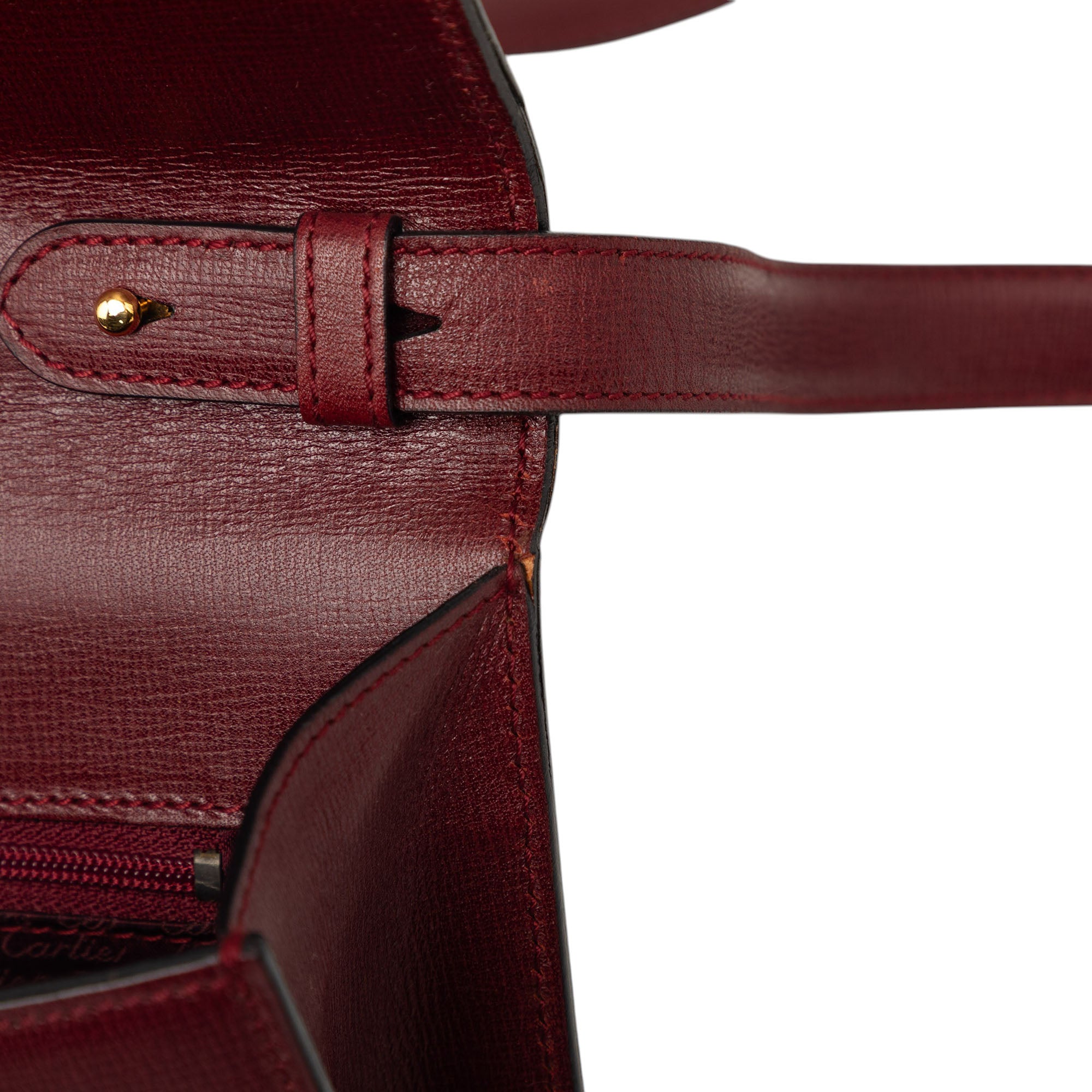 Leather Must De Cartier Crossbody - Image 8