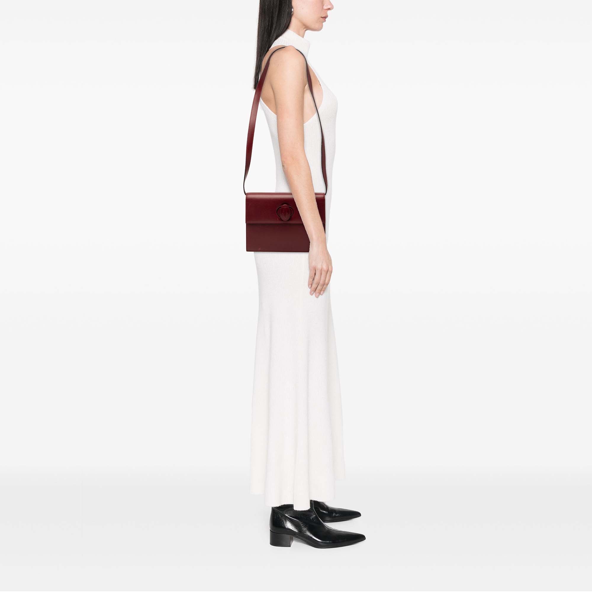Leather Must De Cartier Crossbody - Image 9