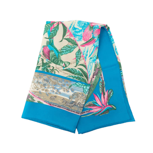 Tropiques Silk Scarf 65 - Image 1