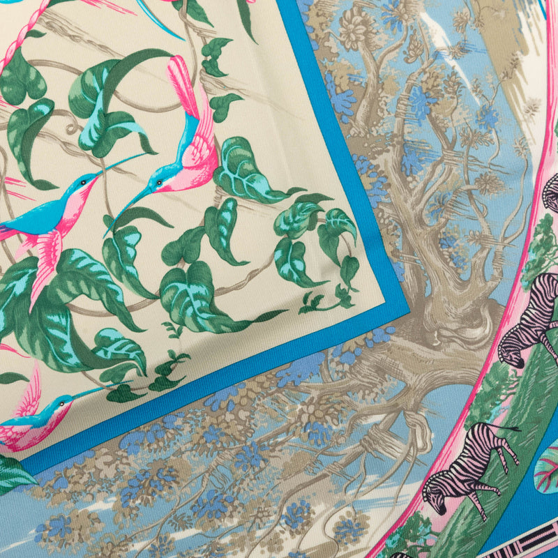 Tropiques Silk Scarf 65 - Image 7