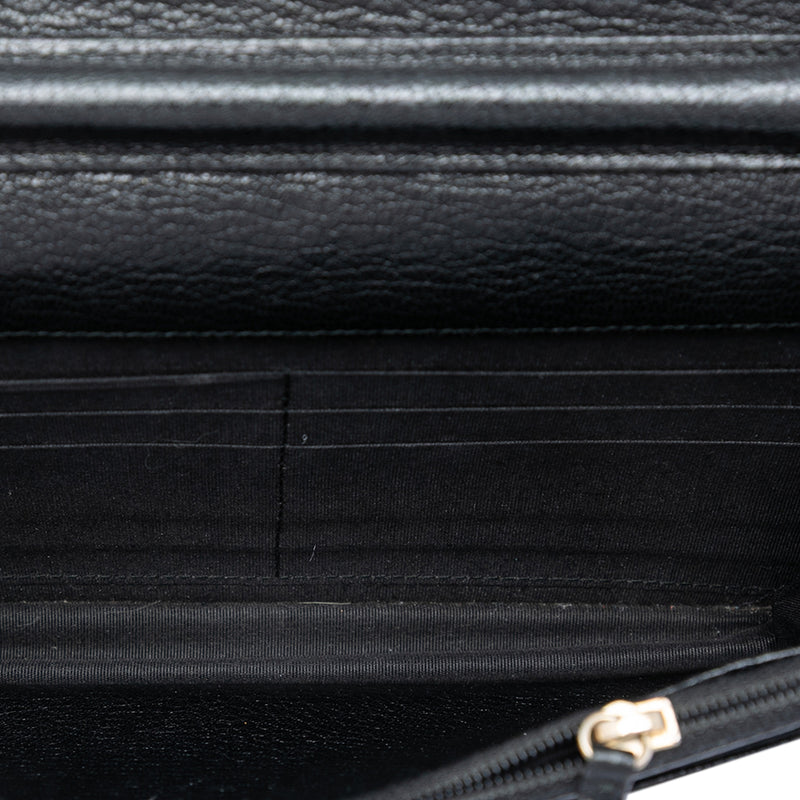 Studded Grained Calfskin Boy Wallet On Chain - Image 4
