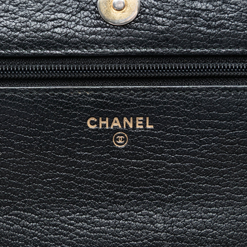 Studded Grained Calfskin Boy Wallet On Chain - Image 5