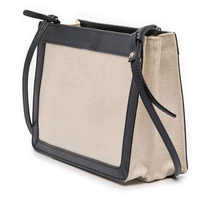 Canvas Navy Pochette Crossbody - Image 2