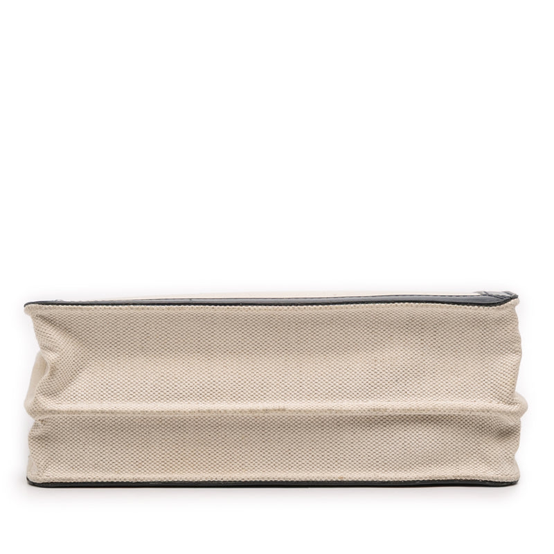 Canvas Navy Pochette Crossbody - Image 3