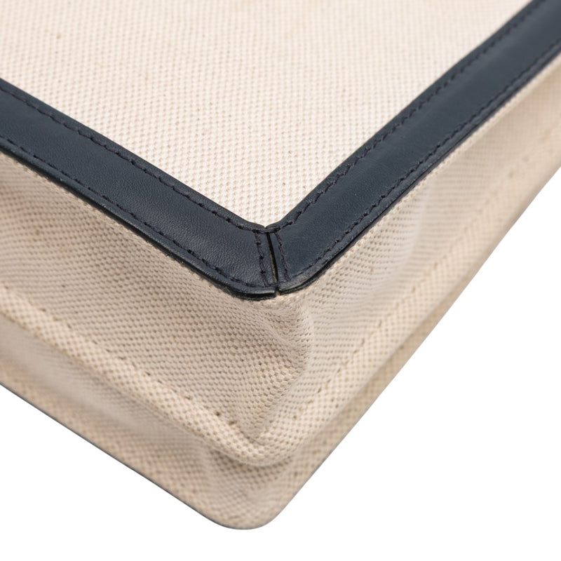 Canvas Navy Pochette Crossbody - Image 7
